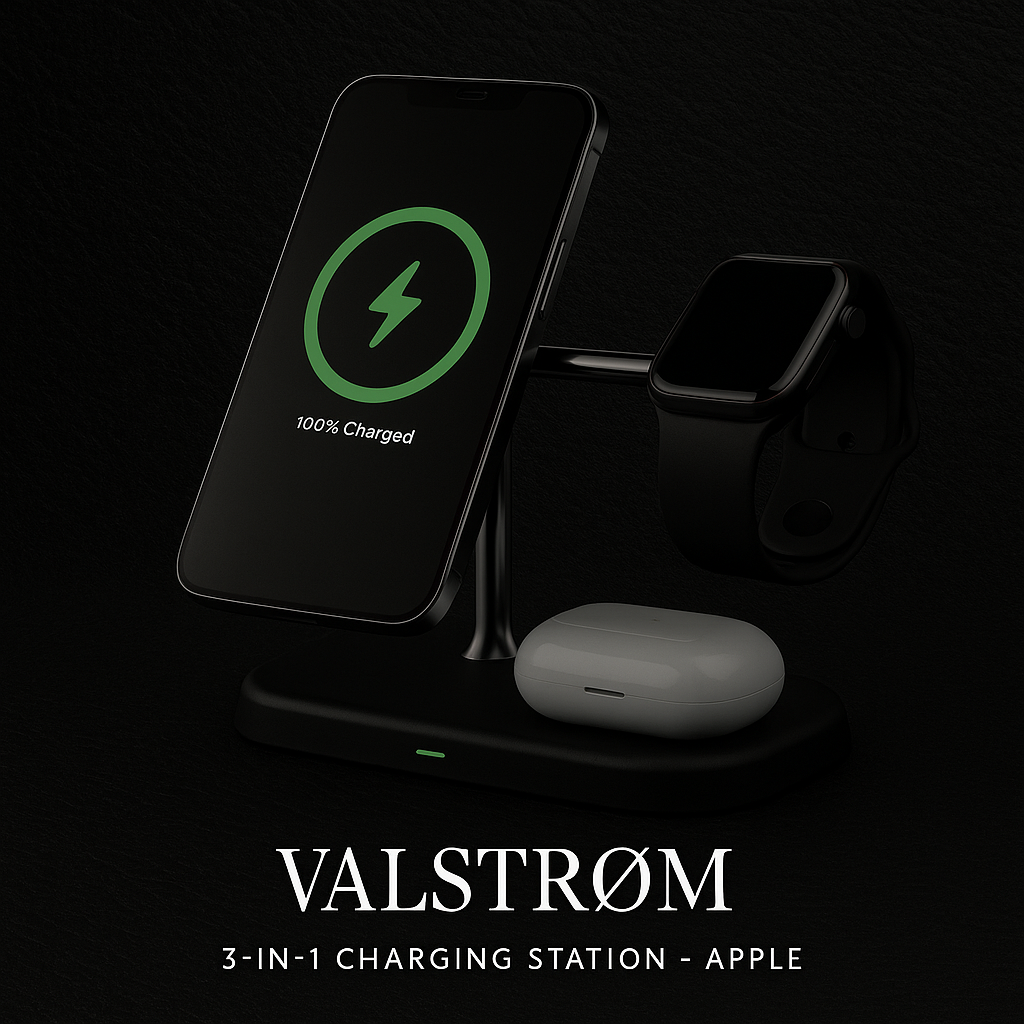 VALSTRØM™ 3-in-1 Fast Wireless Charging Station