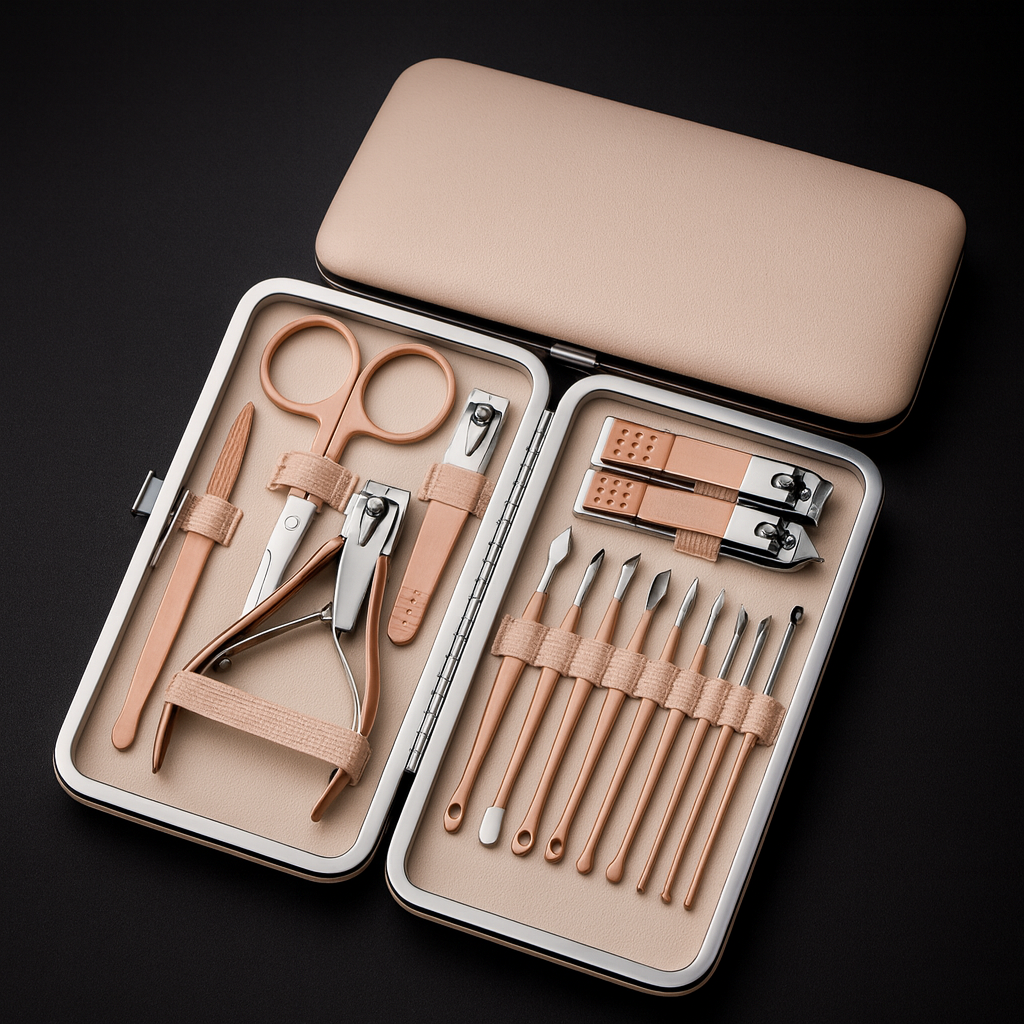 VALSTRØM™ Deluxe Stainless Steel Nail Grooming Set
